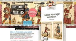 Desktop Screenshot of histoire-metiers.com