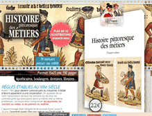 Tablet Screenshot of histoire-metiers.com